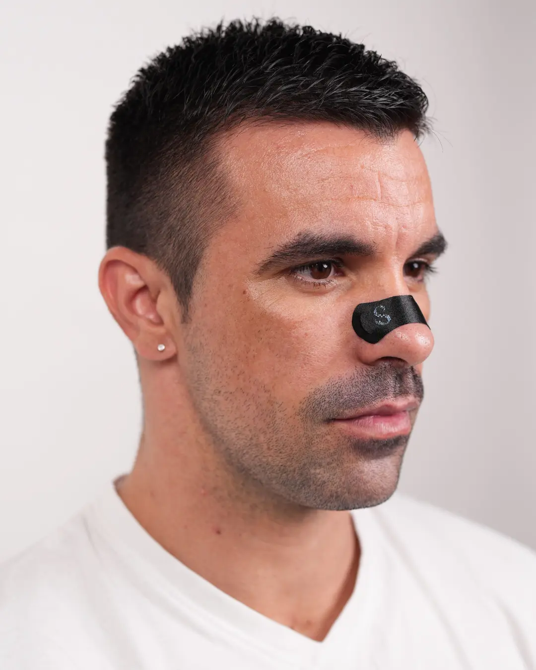 Black nasal tape for better breathing The SOLUTION